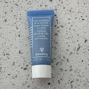 Sisley Blue Express Flower Gel Hydrating & Toning Mask .33 fl oz/ 10 ml